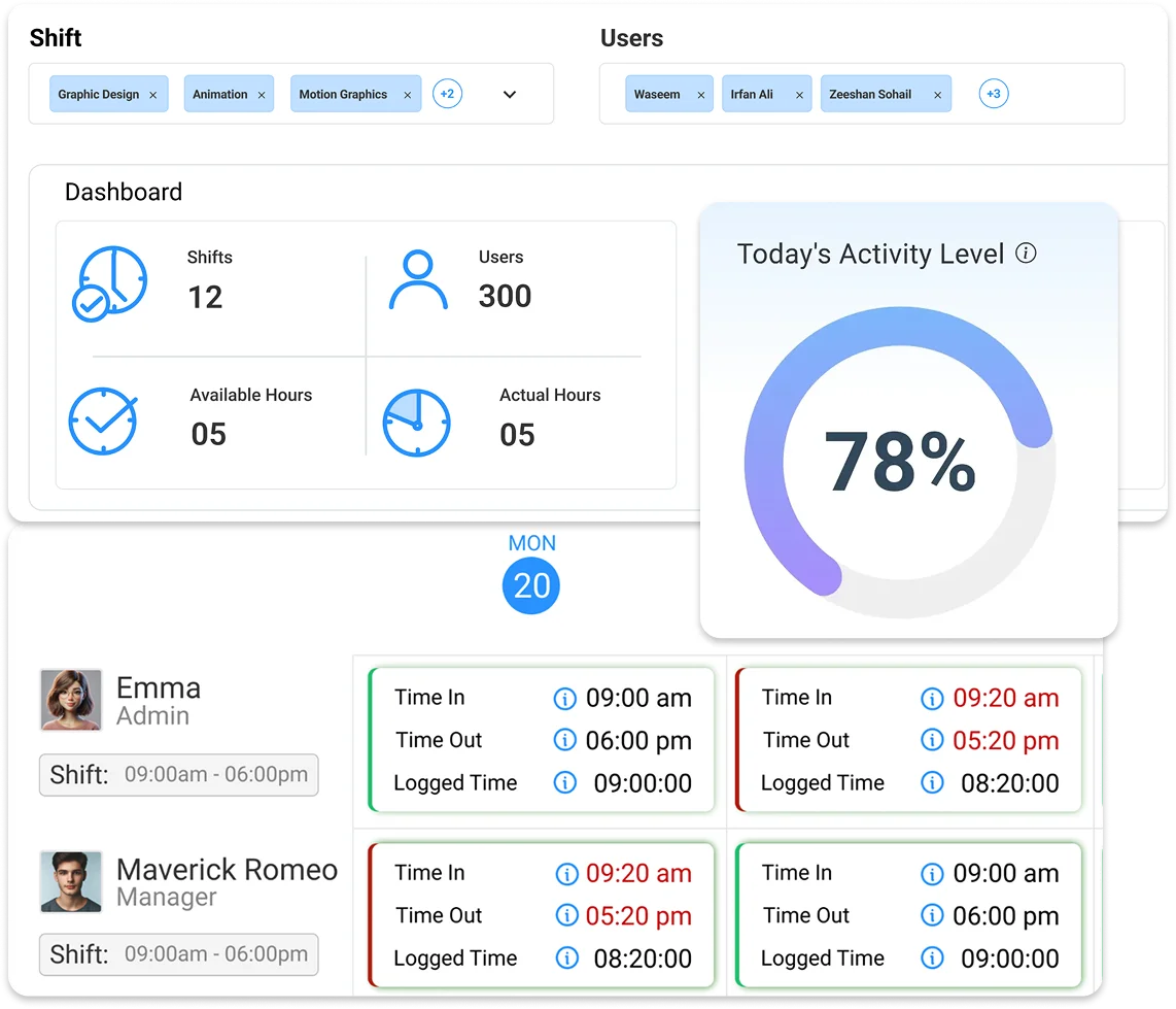 Shift-Based Attendance